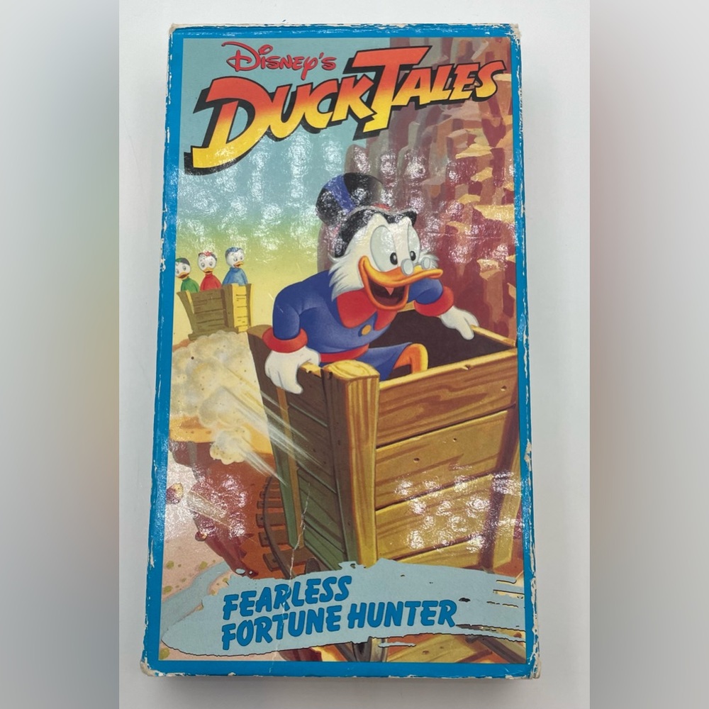 Disney’s Duck Tales Fearless Fortune Hunter Vintage VHS